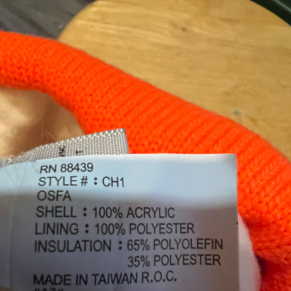 Gamehide Bright Orange Beanie Hat - Picture 4 of 4